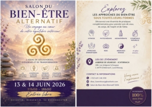 Flyer du salon du bine -être